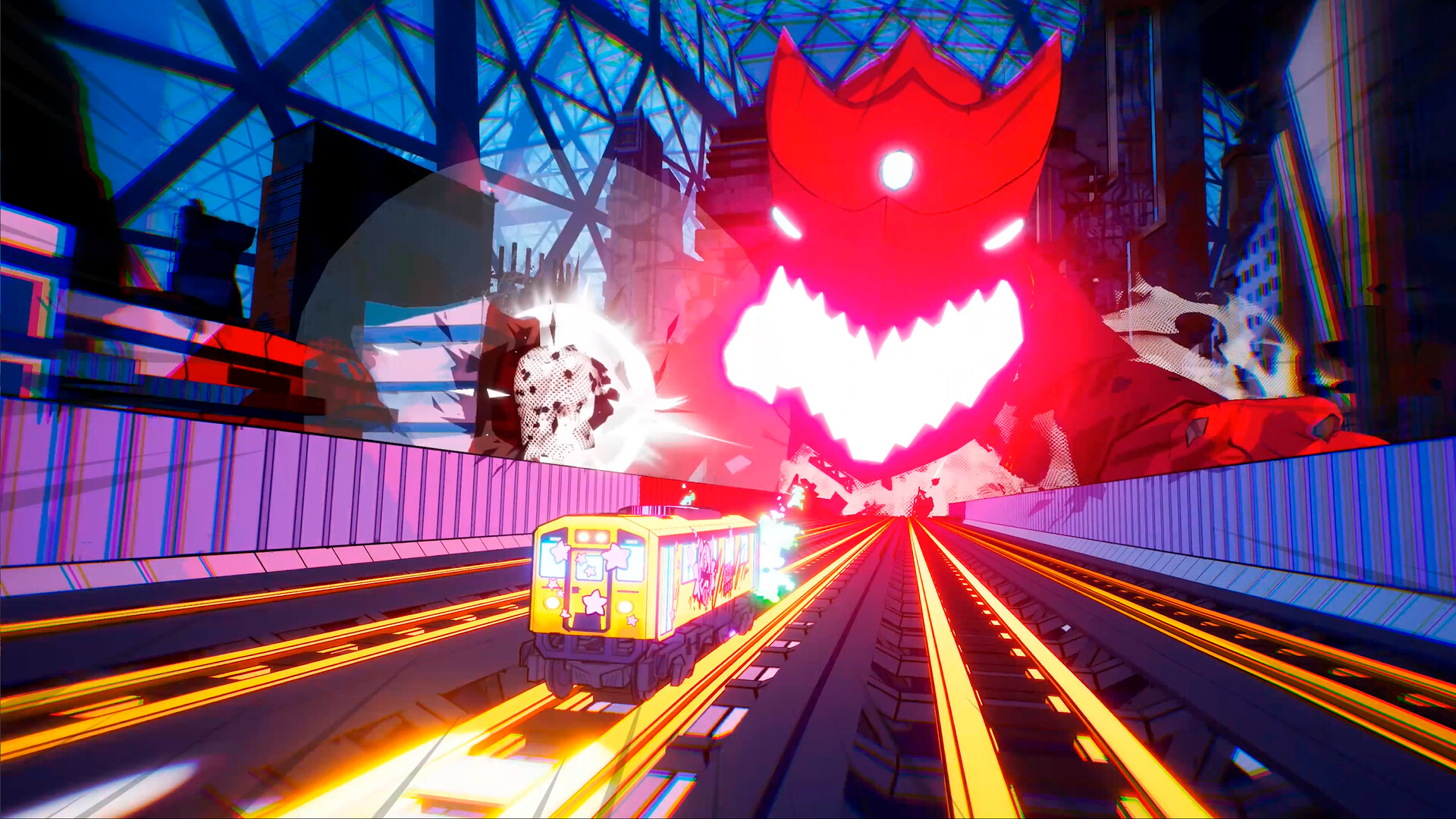 Denshattack official city gameplay screenshot